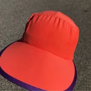 Rare Early 90’s Vtg Patagonia Neon Orange 5-Panel Duck Bill Hat Made in the USA Rare Early 90 main image 3